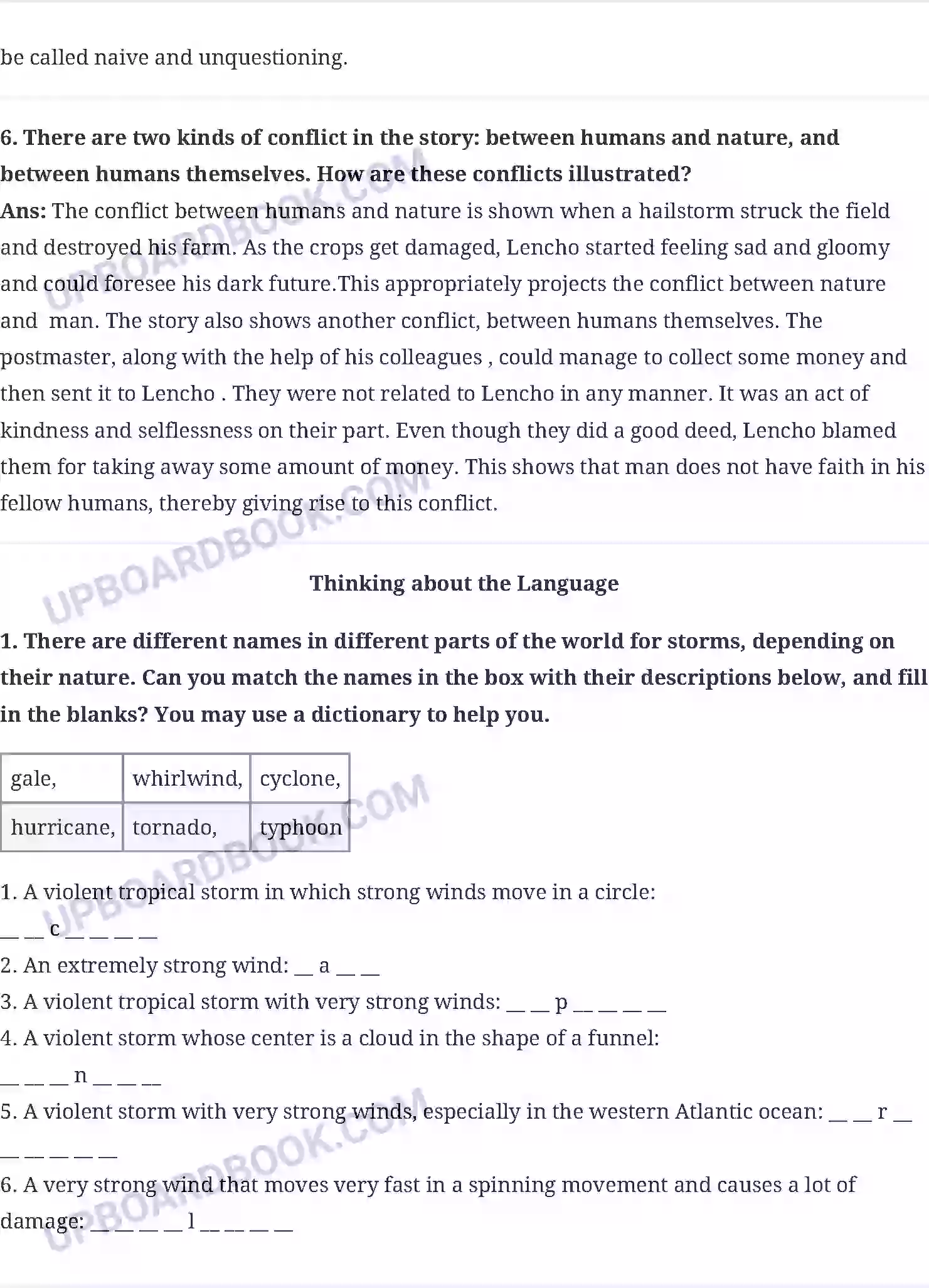 UP Board Solution class 10 English 1. A Letter to God Image 4