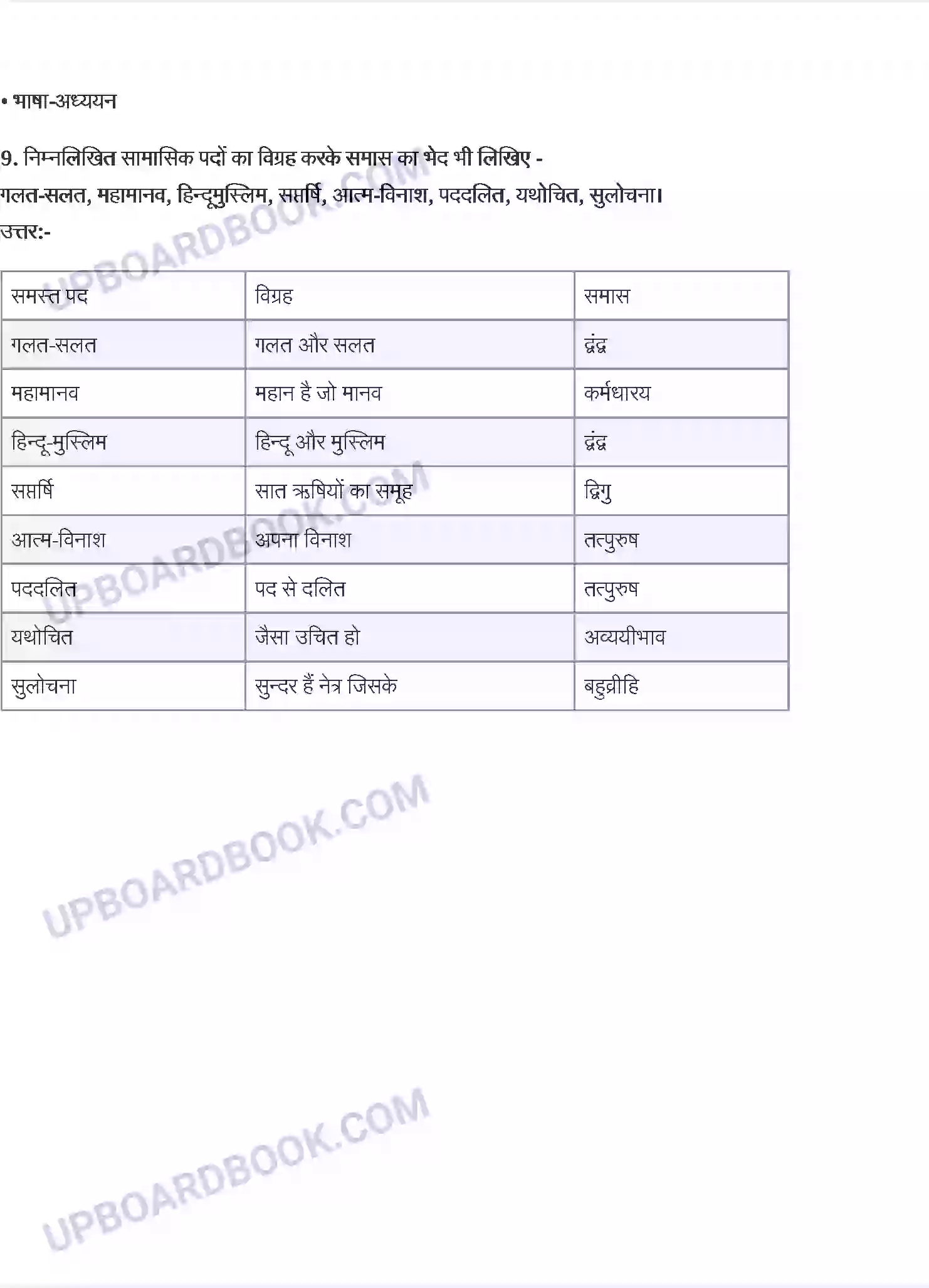 UP Board Solution class 10 Hindi 17. भदंत आनंद कौसल्यायन - संस्कृति Image 3