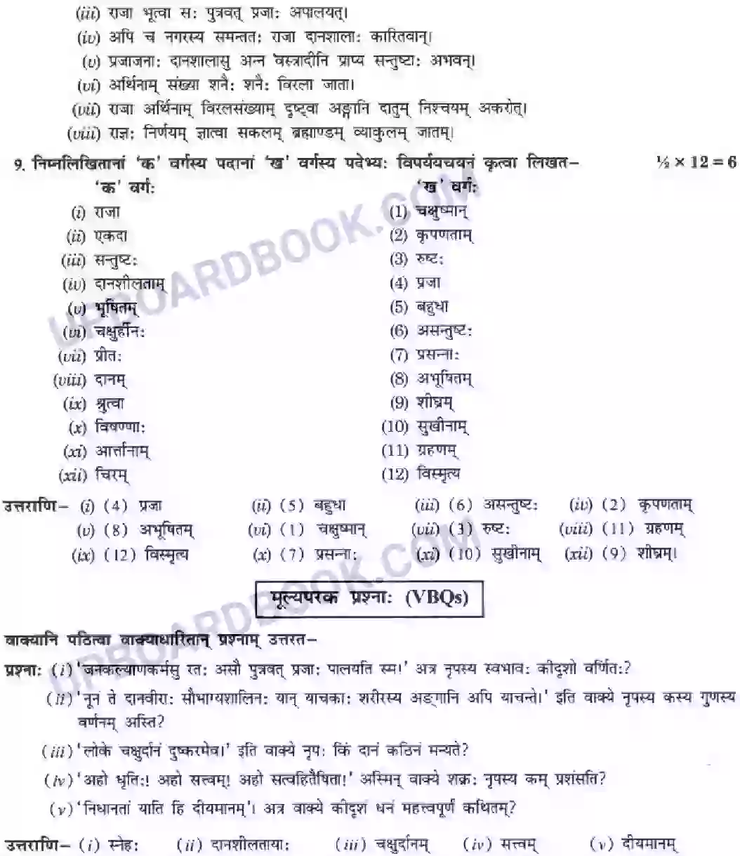 UP Board Solution Class 10 Hindi 4. नास्ति त्यागसमम् सुखम् Image 17