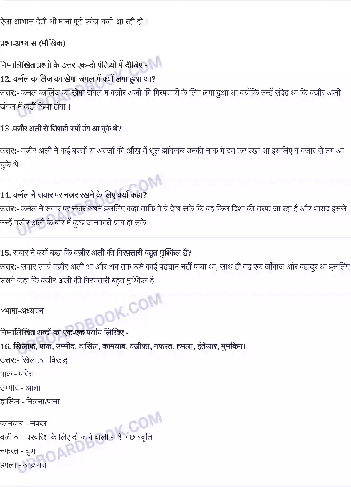 UP Board Solution Class 10 Hindi 17. हबीब तनवीर Image 3