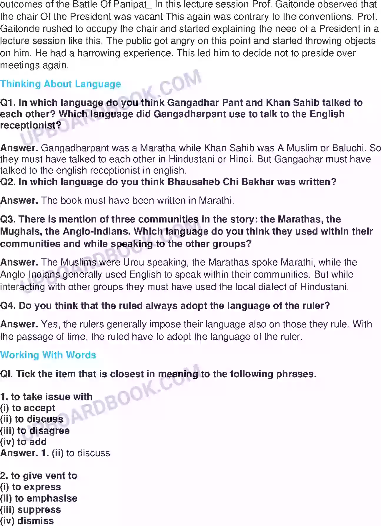 UP Board Solution class 11 English 7. The Adventure Image 5