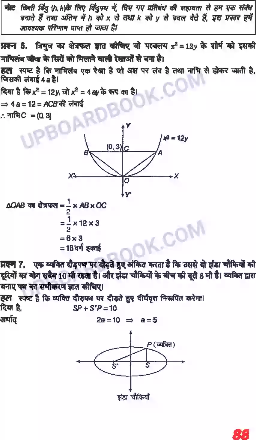 UP Board Solution class 11 Maths 11. शांकव परिच्छेदन Image 34