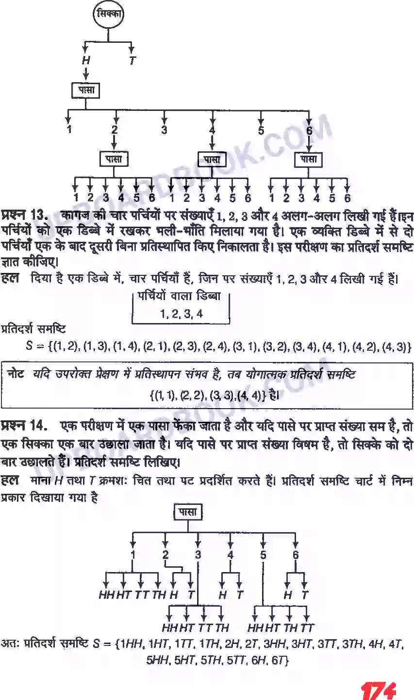 UP Board Solution class 11 Maths 16. प्रायिकता Image 5