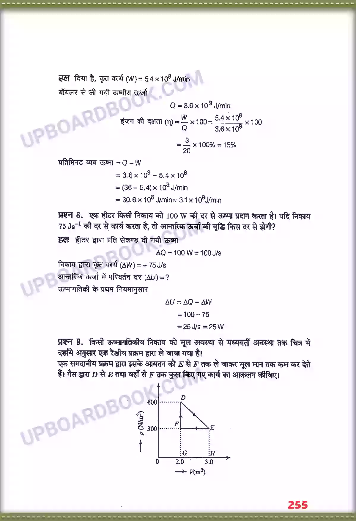 UP Board Solution class 11 Physics 12. ऊष्मागतिकी Image 6