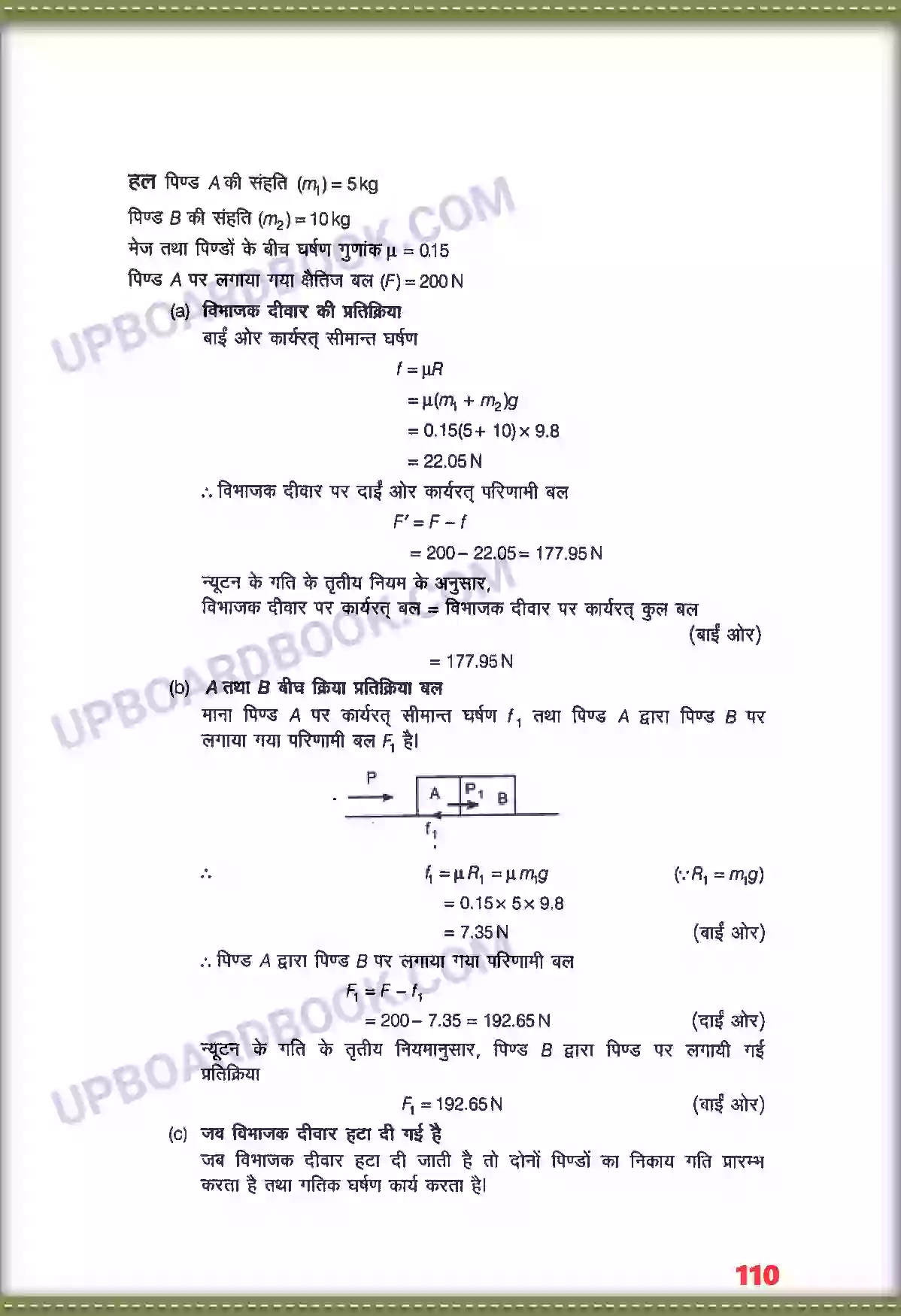 UP Board Solution class 11 Physics 5. गति के नियम Image 26