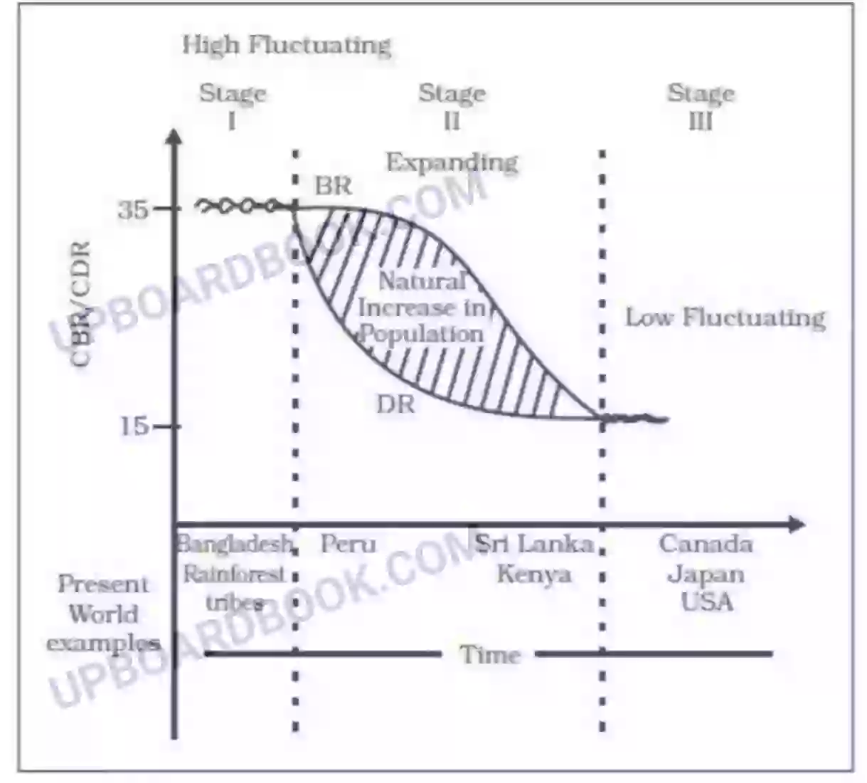 UP Board Solution Class 12 Geography 2. विश्व जनसंख्या वितरण, घनत्व और वृद्धि Image 5