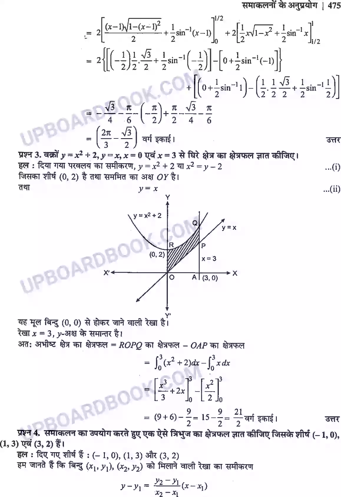 UP Board Solution Class 12 Maths 8. समाकलनों के अनुप्रयोग Image 13