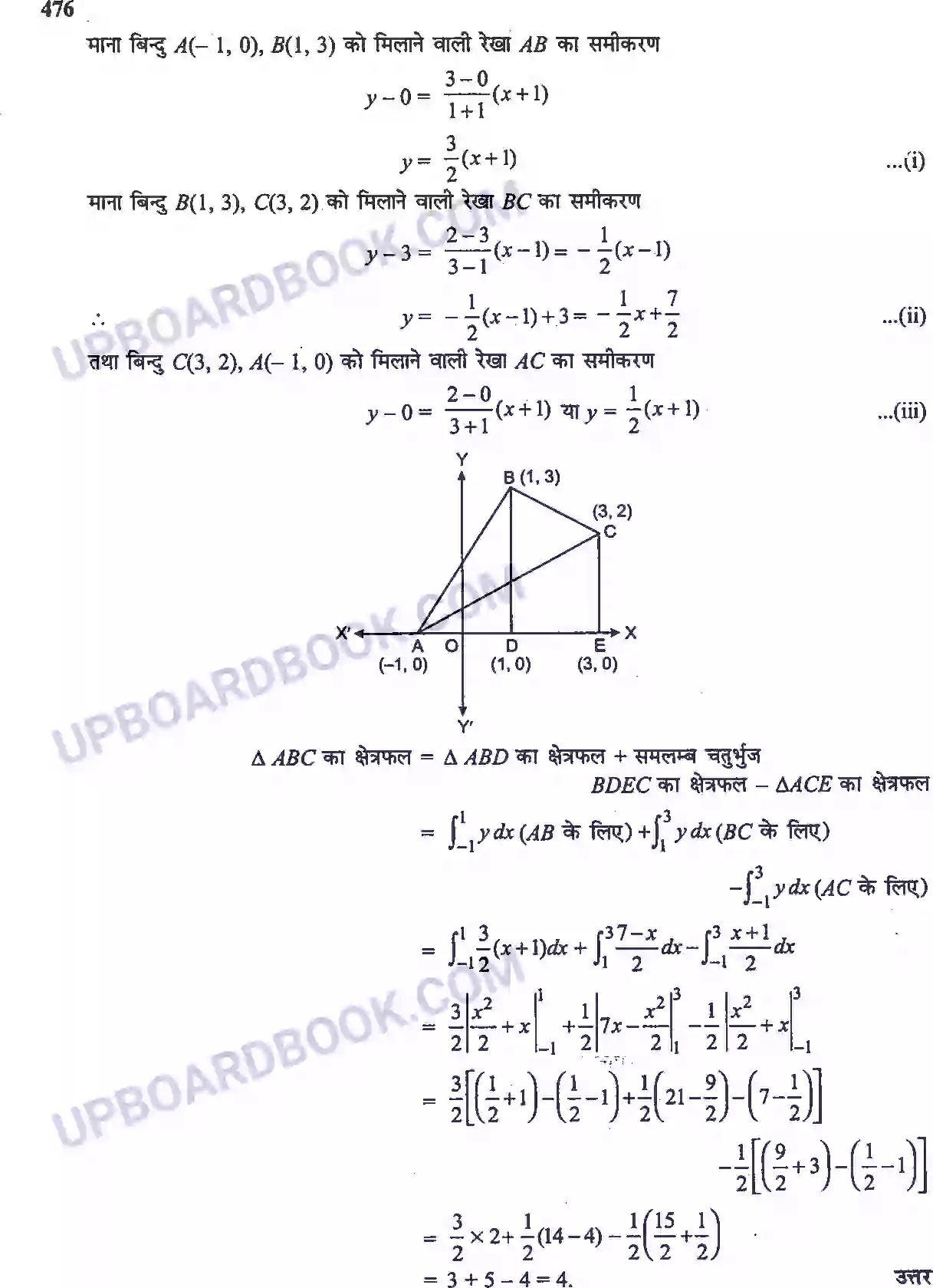 UP Board Solution Class 12 Maths 8. समाकलनों के अनुप्रयोग Image 14