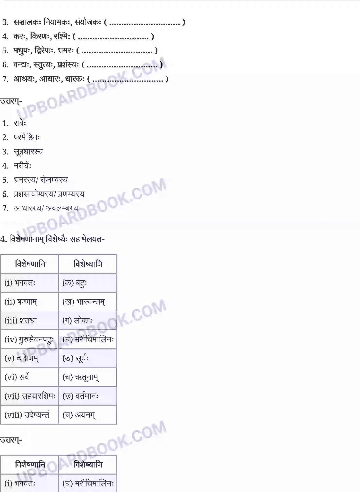 UP Board Solution Class 12 Sanskrit 2. सूर्यः एव प्रकृतेः आधारः Image 3