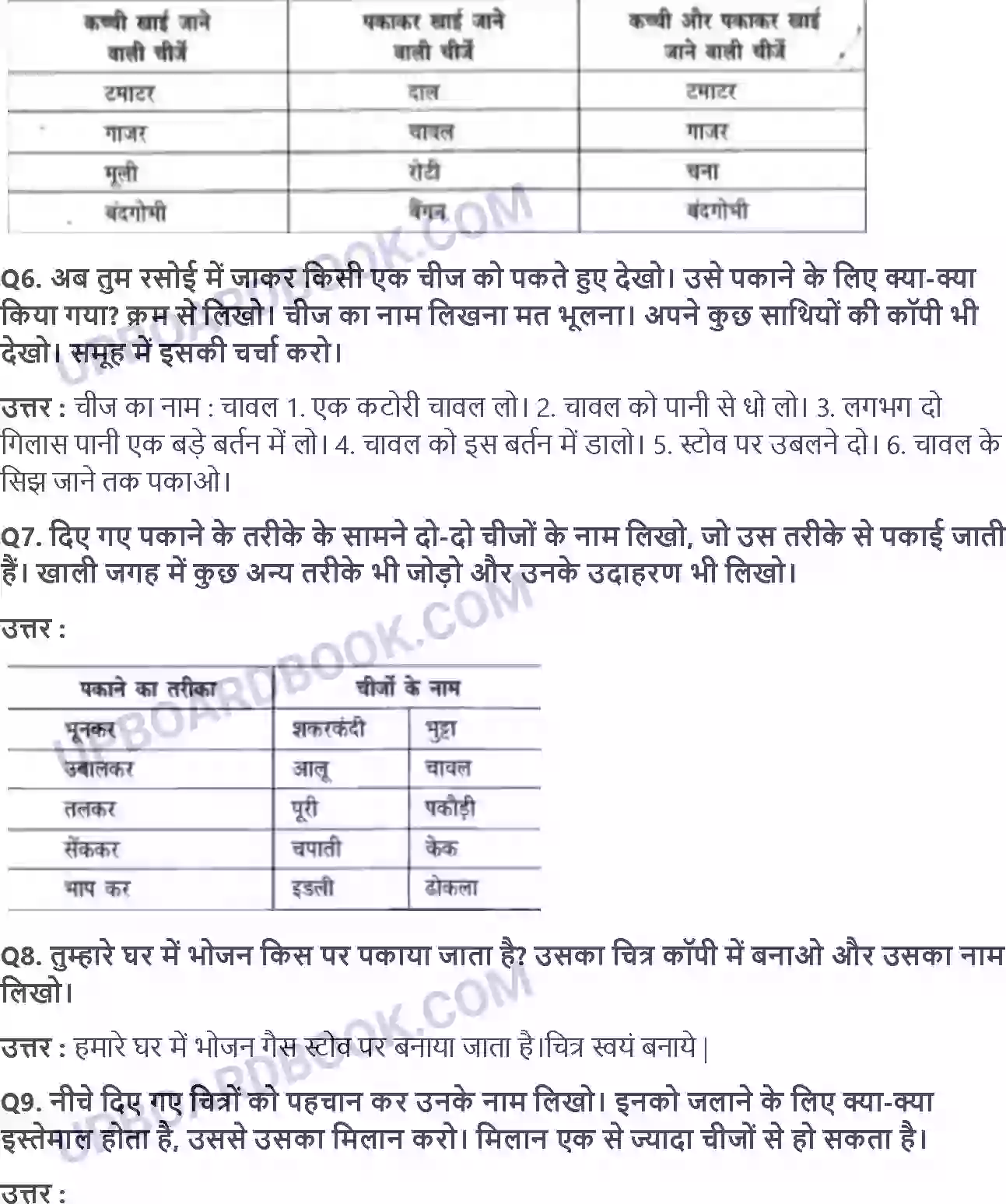 UP Board Solution class 3 EVS 10. पकाएं खाएं Image 2