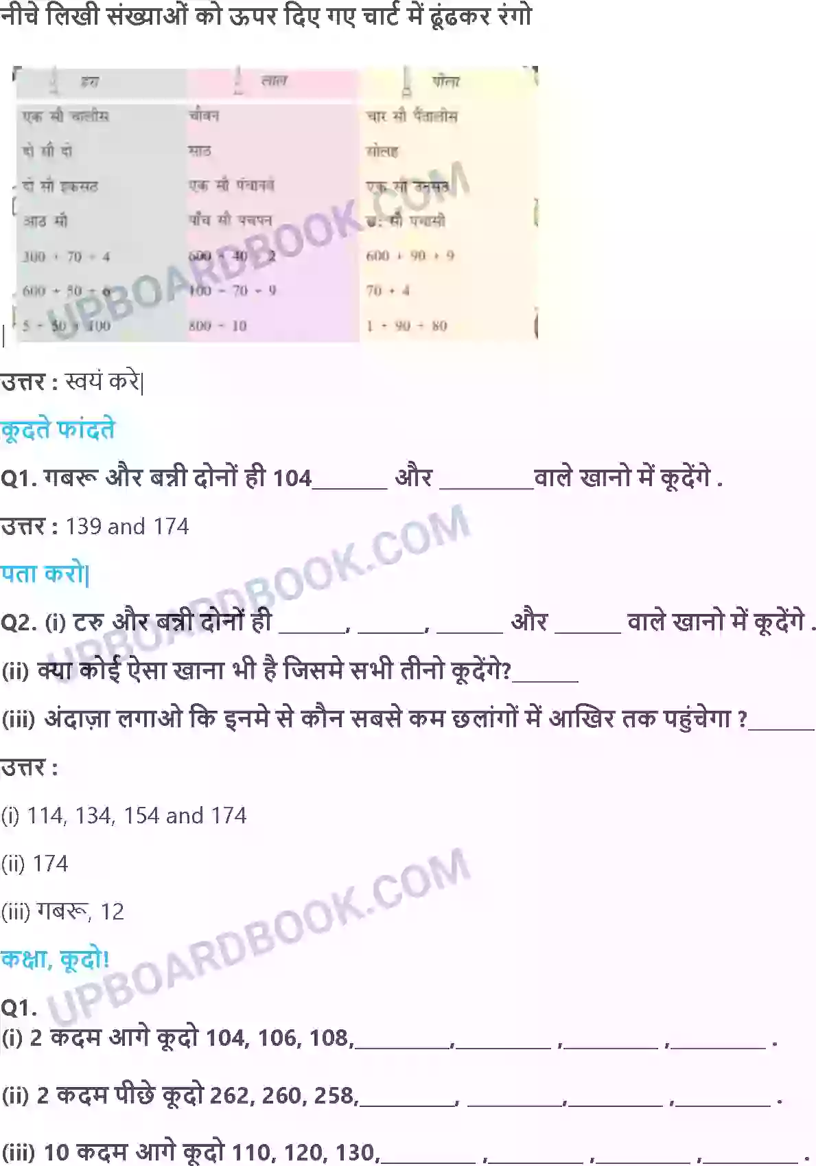 UP Board Solution class 3 Maths 2. संख्याओं की उछल-कूद Image 6