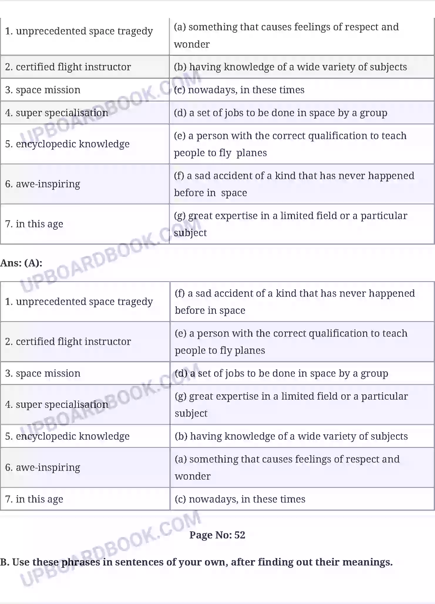 UP Board Solution Class 6 English 4. An Indian American Women in Space Image 3