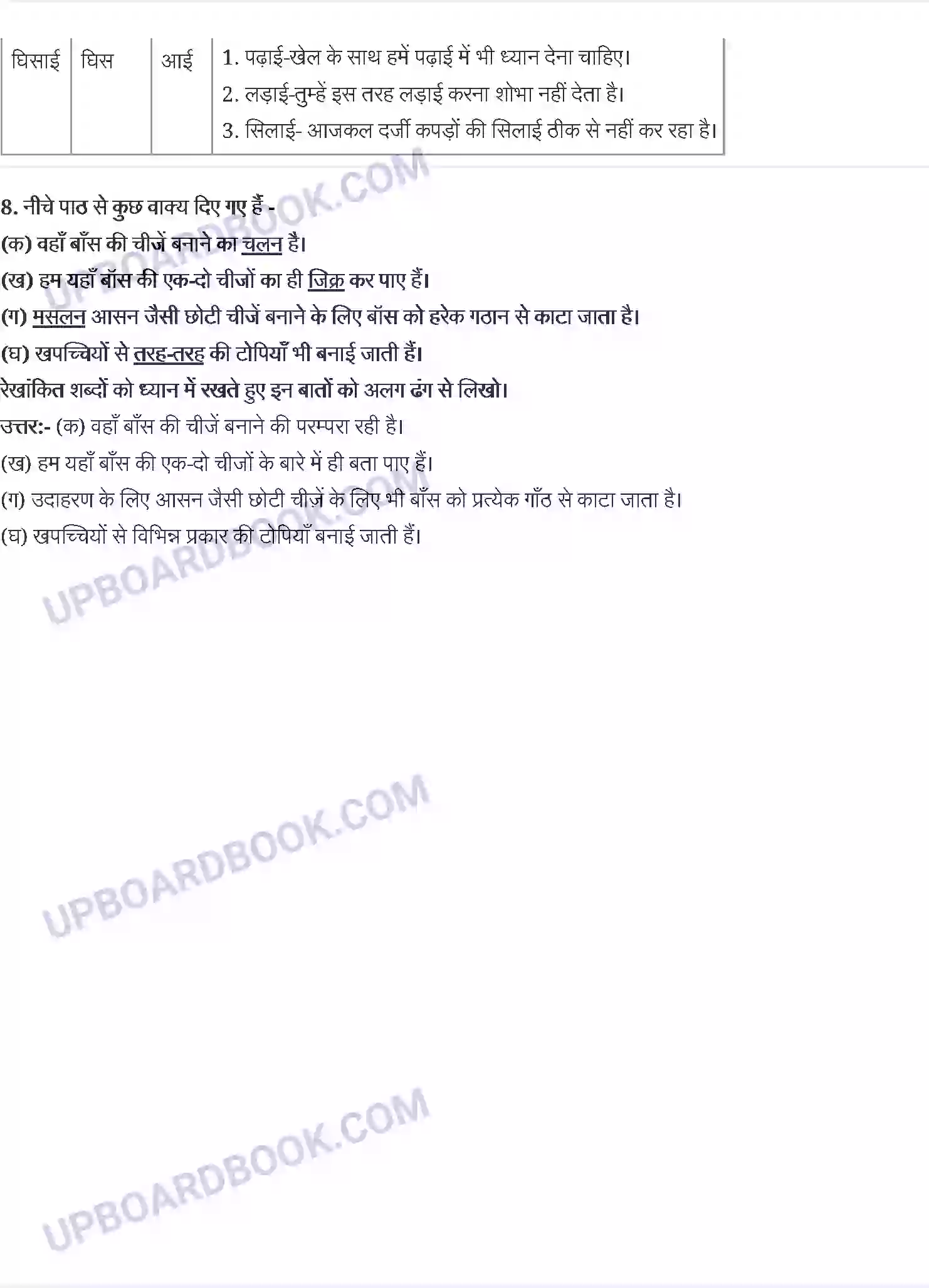 UP Board Solution class 6 Hindi 17. साँस-साँस में बाँस Image 3