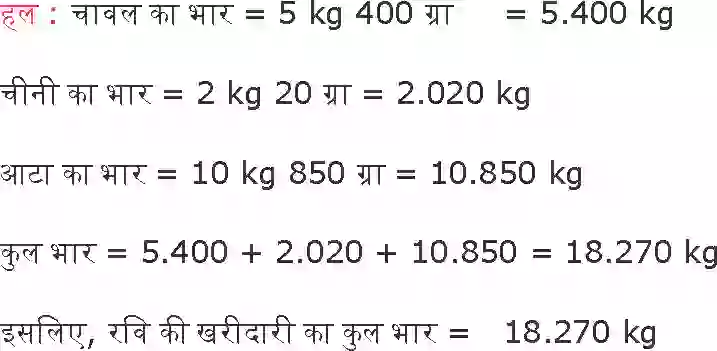 UP Board Solution Class 6 Maths 8. दशमलव Image 19