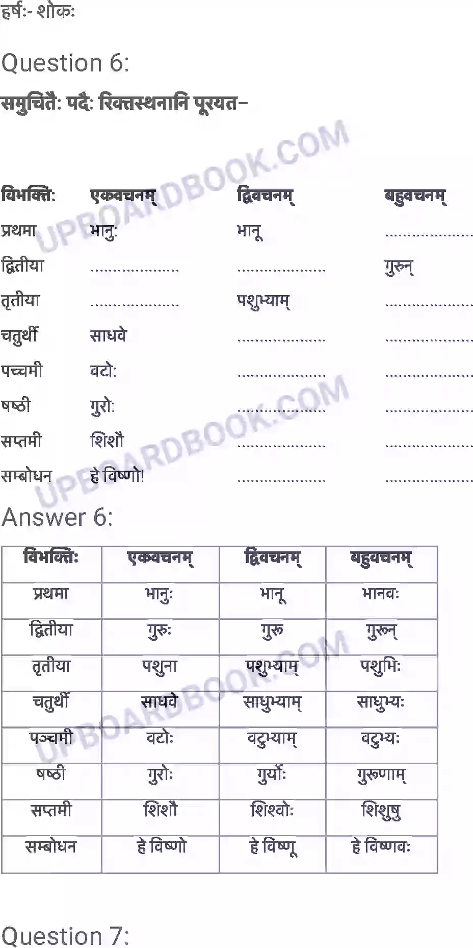 UP Board Solution class 6 Sanskrit 13. विमानयानं रचयाम Image 4