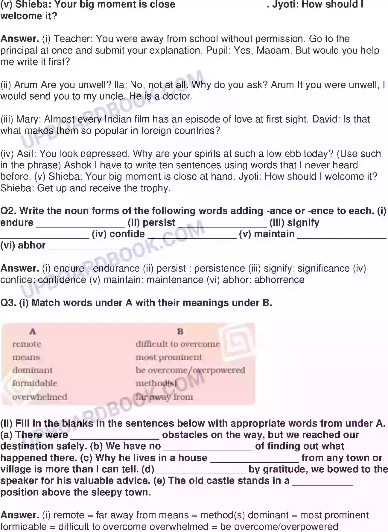 UP Board Solution class 8 English 5. The Summit Within Image 4