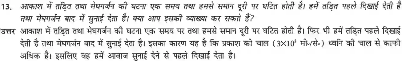 UP Board Solution class 8 Science 13.ध्वनि Image 4