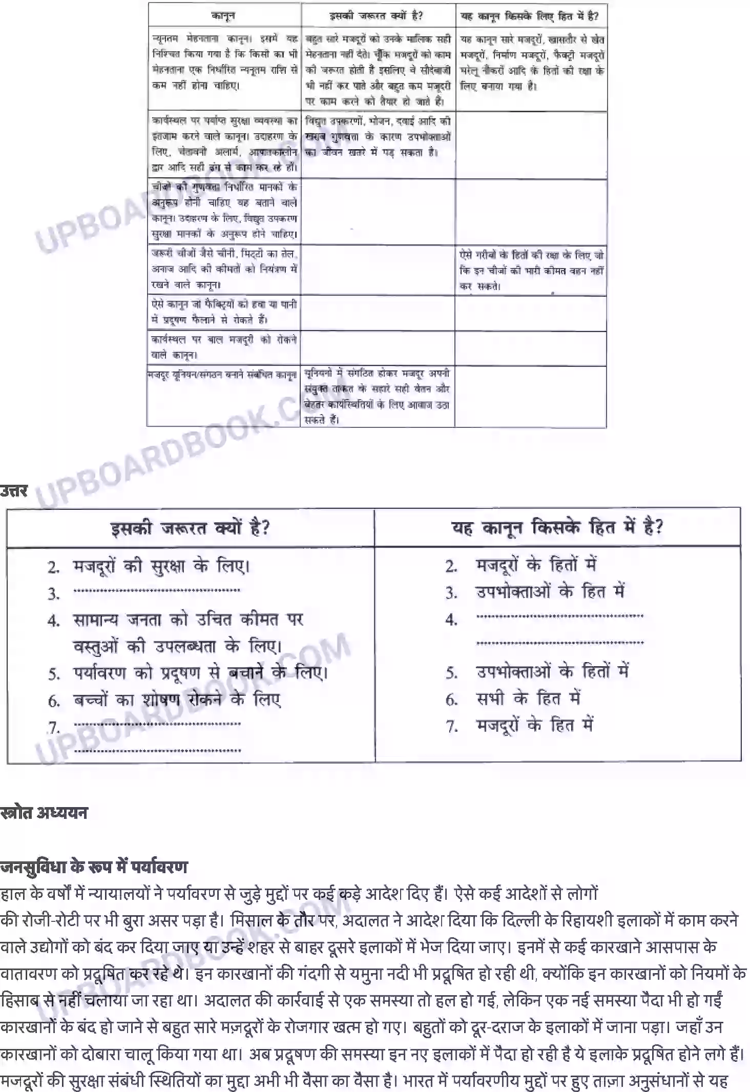 UP Board Solution class 8 Social Studies 10. कानून और सामाजिक न्याय Image 3