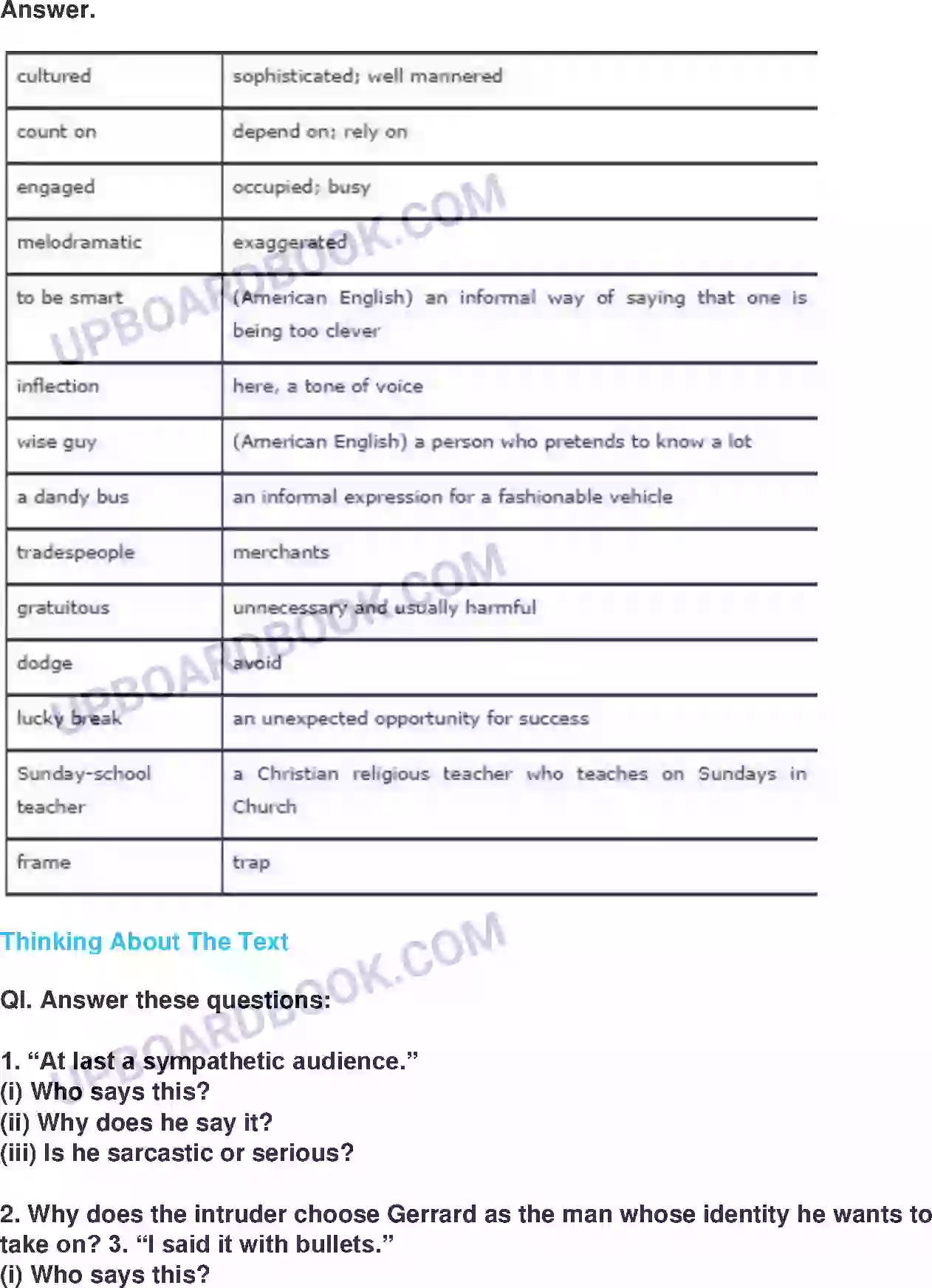 UP Board Solution Class 9 English 11. If I Were You Image 2