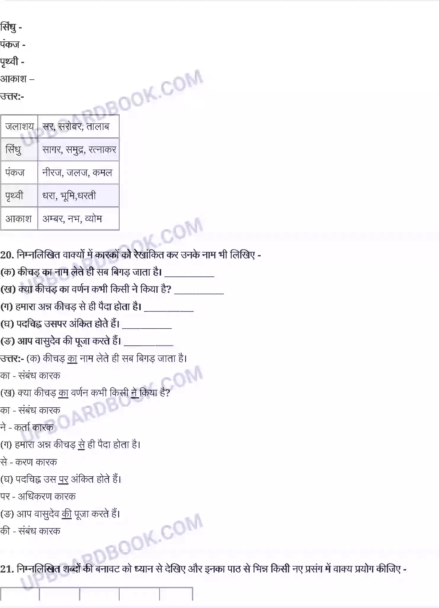 UP Board Solution class 9 Hindi 6. काका कालेलकर - कीचड़ का काव्य Image 4