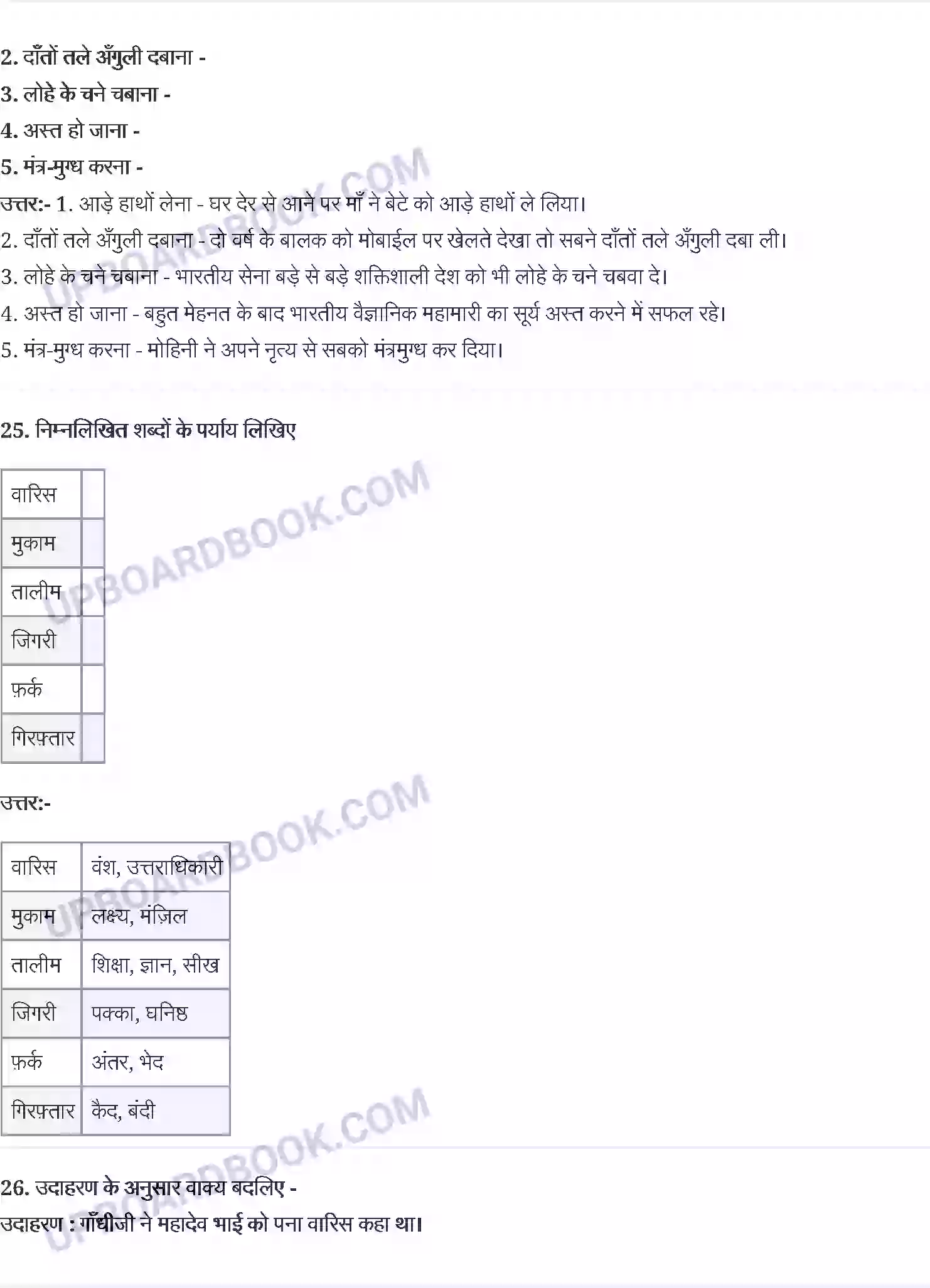 UP Board Solution class 9 Hindi 8. स्वामी आनंद - शुक्रतारे के सामने Image 6