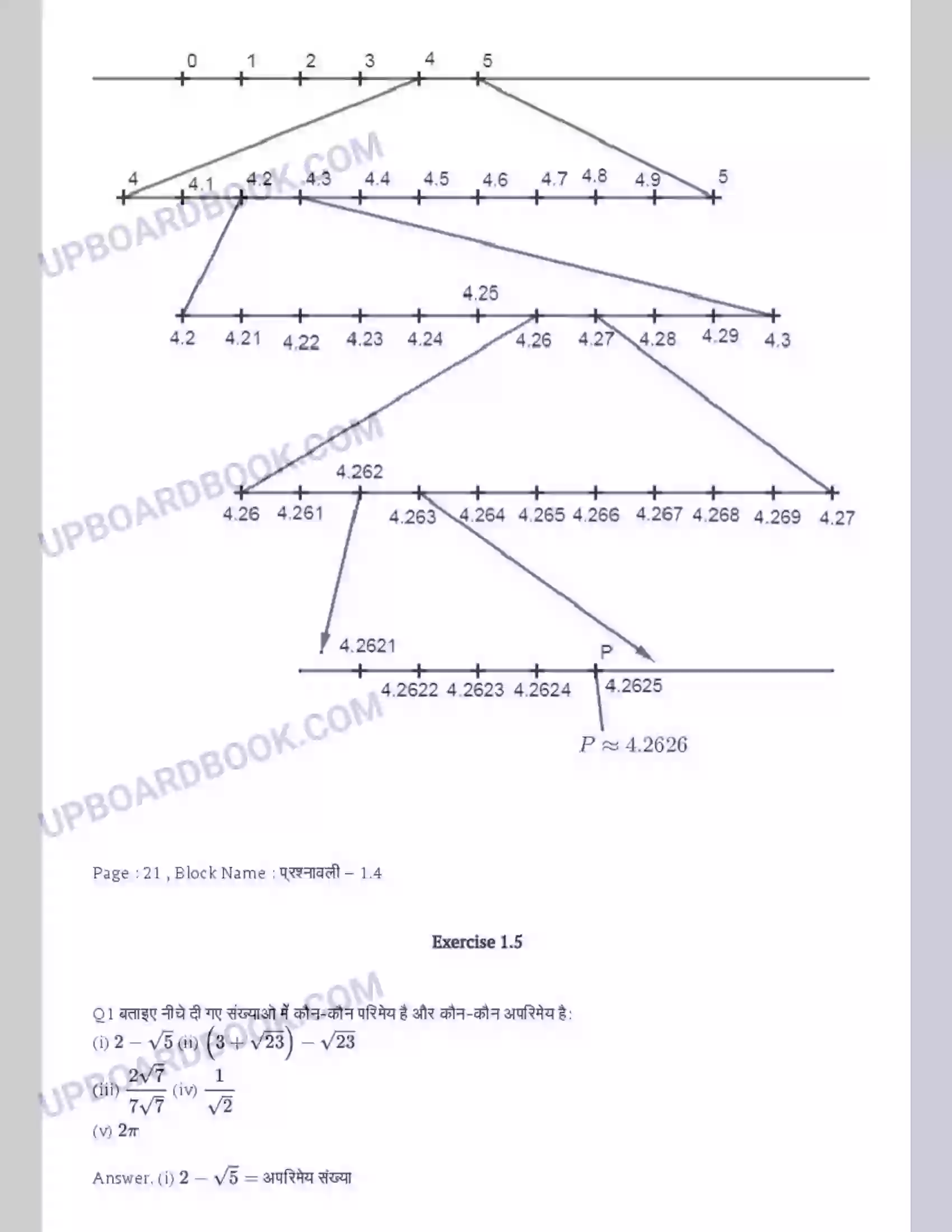 UP Board Solution Class 9 Maths 1. संख्या पद्धति Image 11