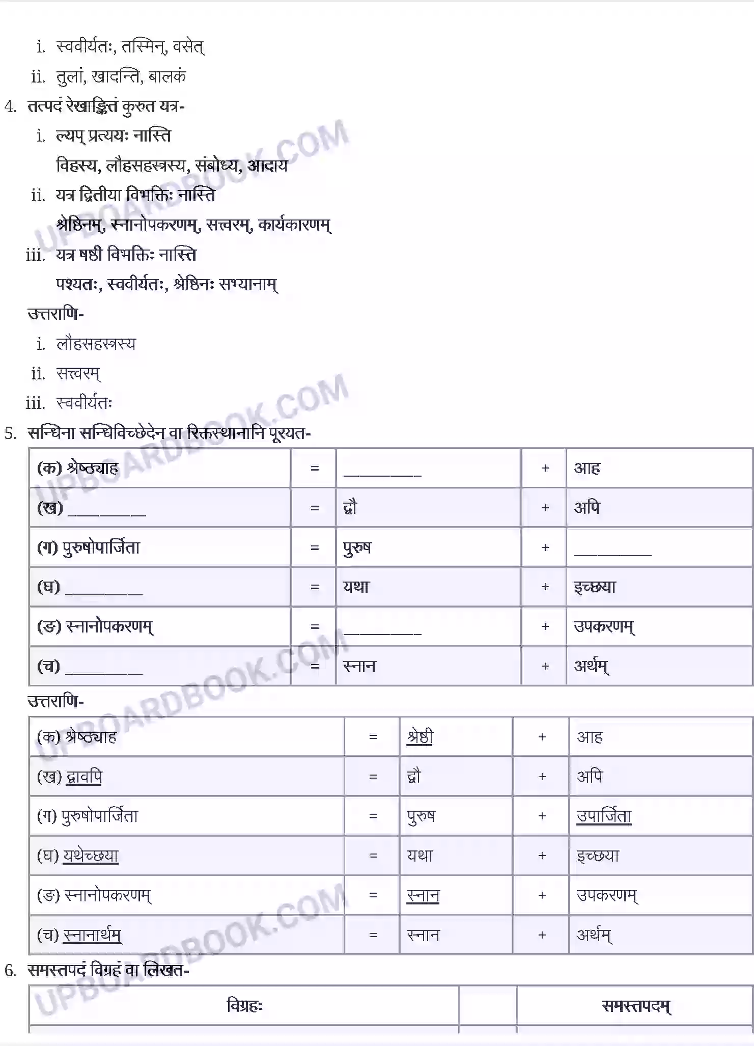 UP Board Solution class 9 Sanskrit 8. लौहतुला Image 2