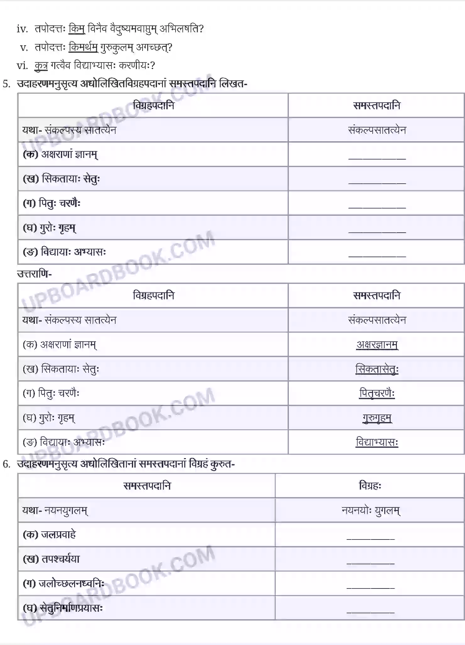 UP Board Solution class 9 Sanskrit 9. सिकतासेतुः Image 3