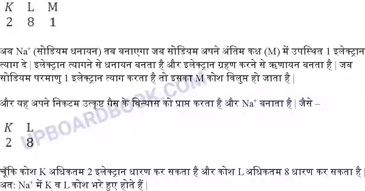 UP Board Solution class 9 Science 4. परमाणु की संरचना Image 19