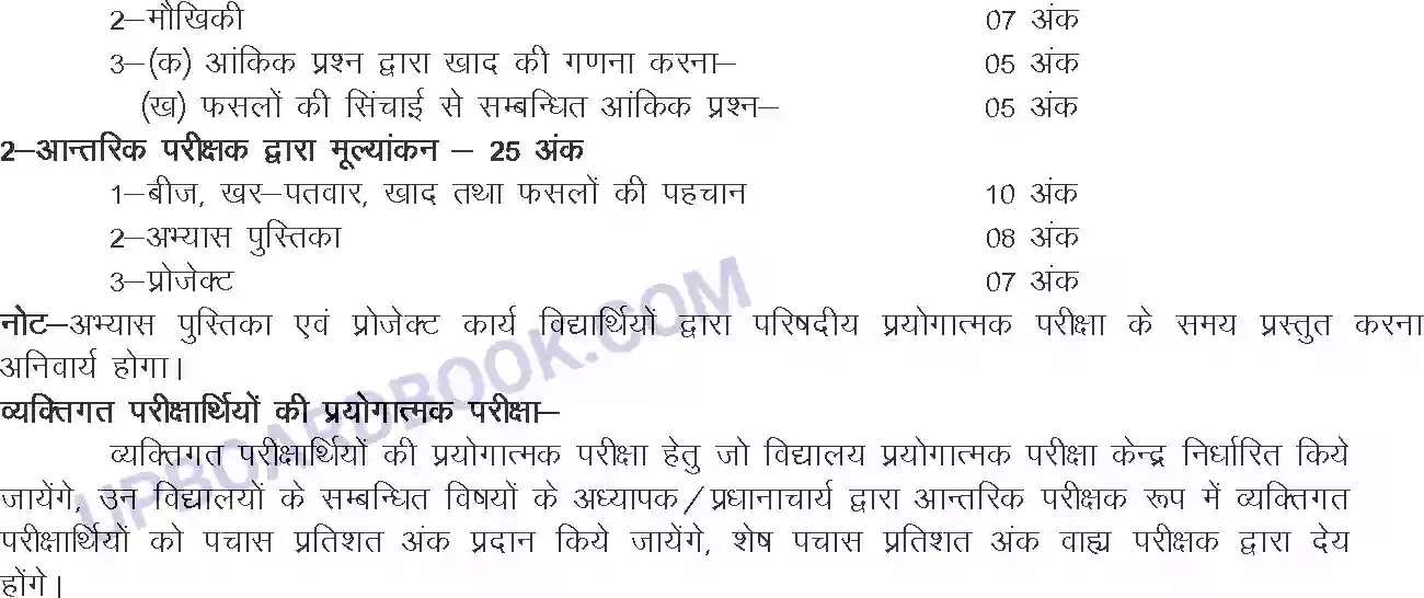 UP Board Syllabus for Class 12 Agronomy Sixth Image 2